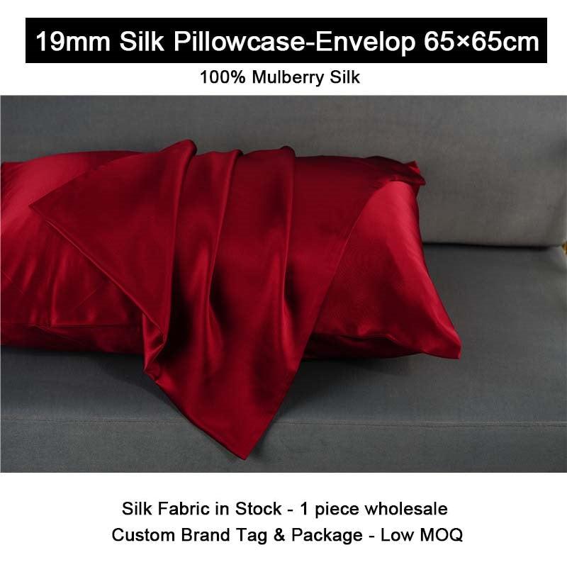 19 Momme Silk Pillowcase - Envelope - 65×65cm - custom and wholesale