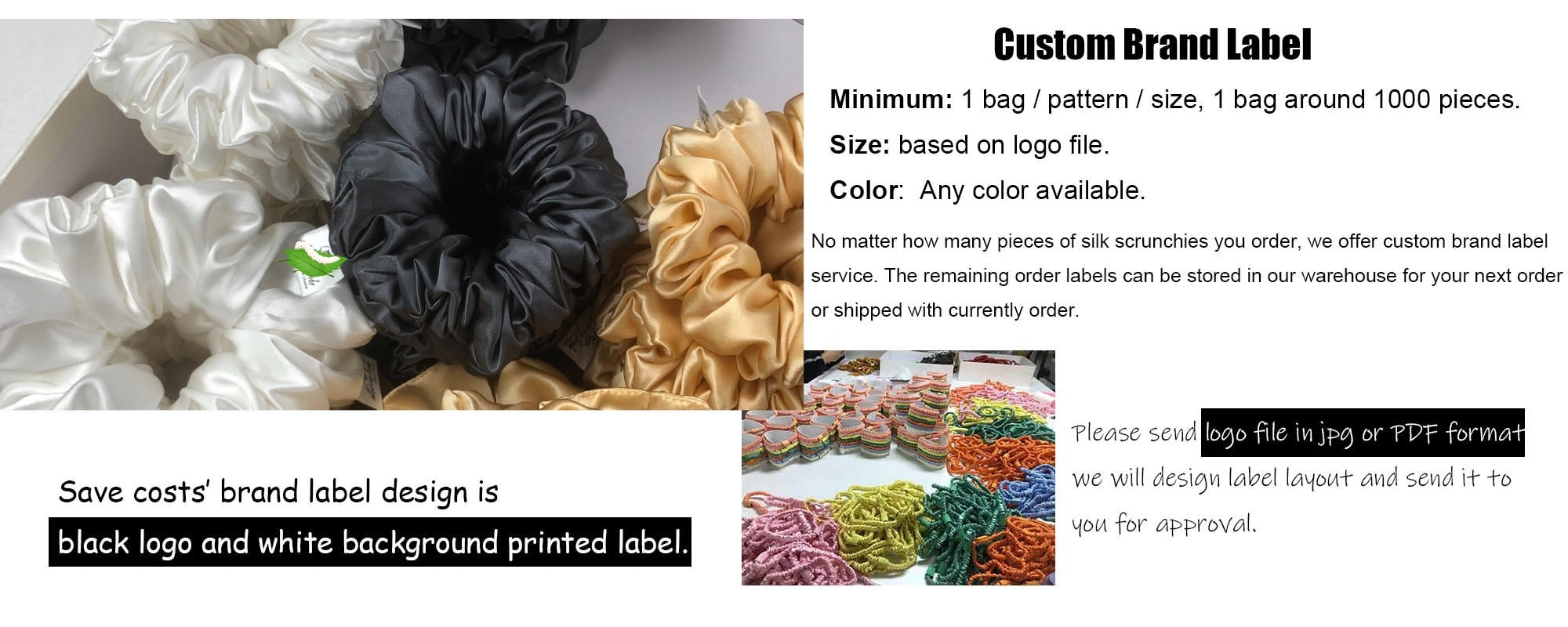 large silk hair scrunchies