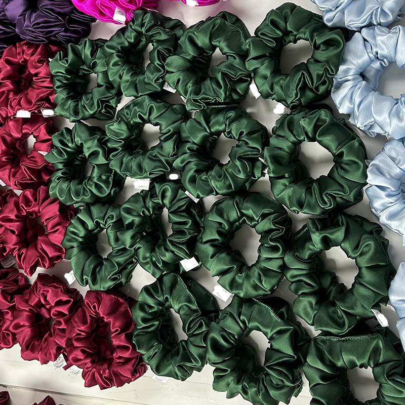 Medium Silk Scrunchies - custom and wholesale