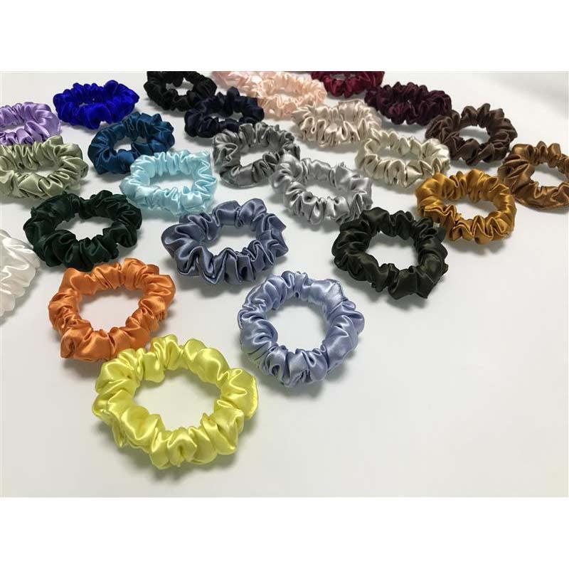 Classic Silk Scrunchies - custom and wholesale