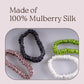 Silk skinny scrunchies - 4 Pack - Revived