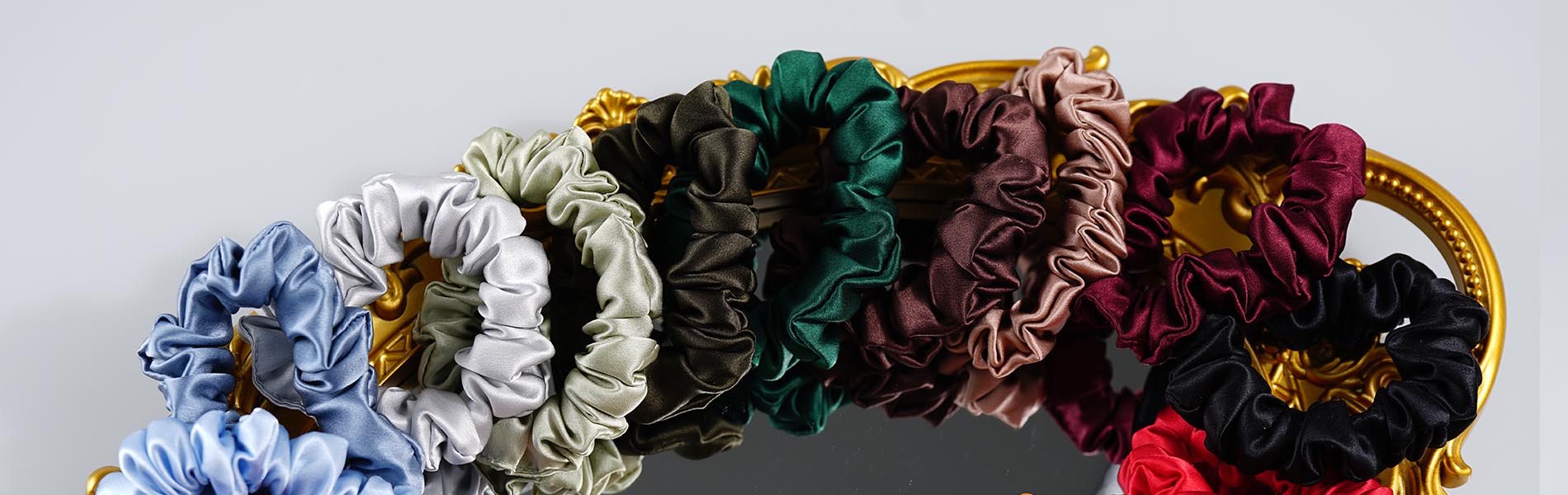 mulberry silk scrunchies  wholesale