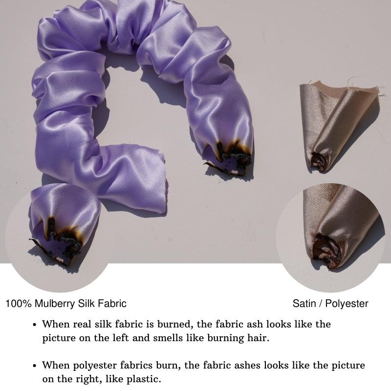 Oversized Fluffy Silk Scrunchies - custom and wholesale