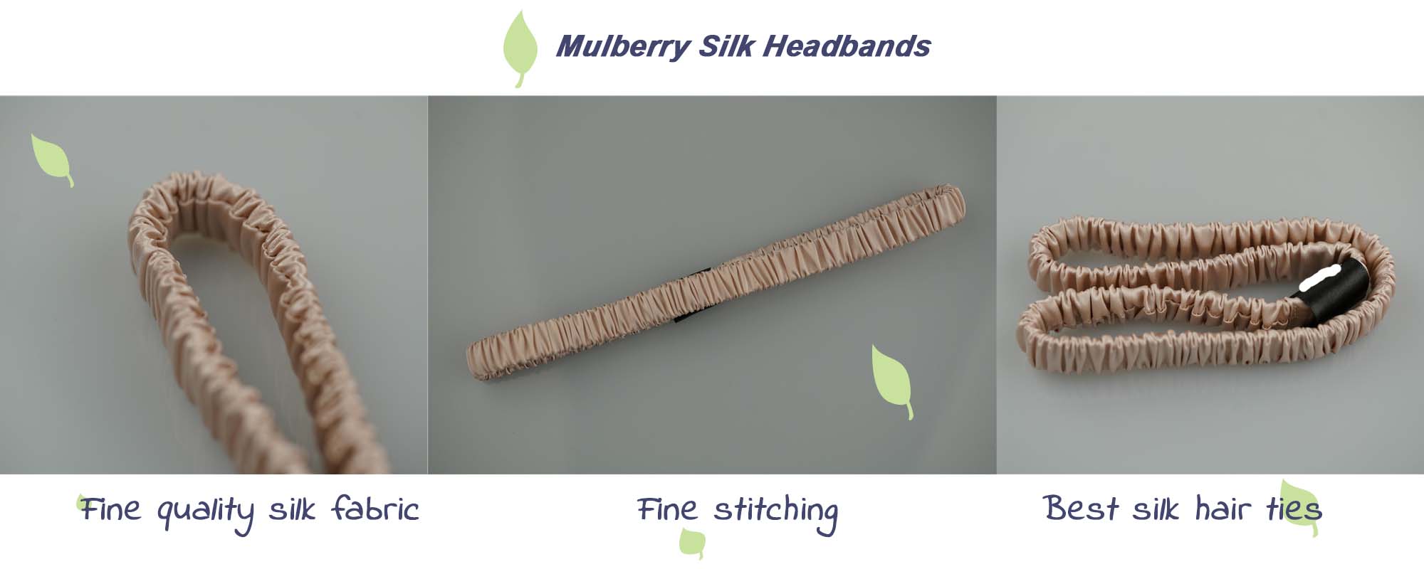 silk hair bands
