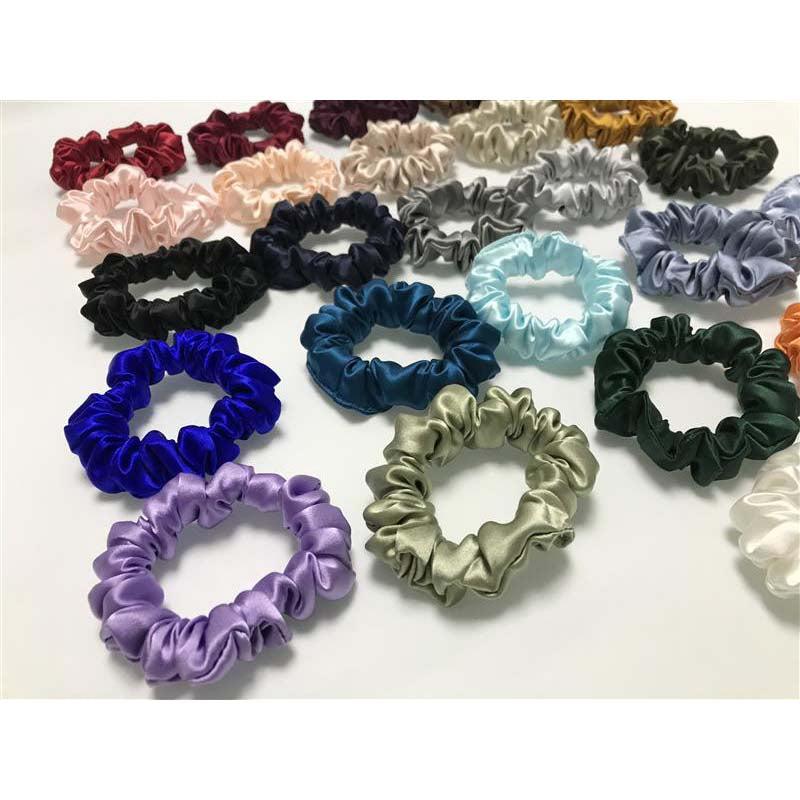 Classic Silk Scrunchies - custom and wholesale