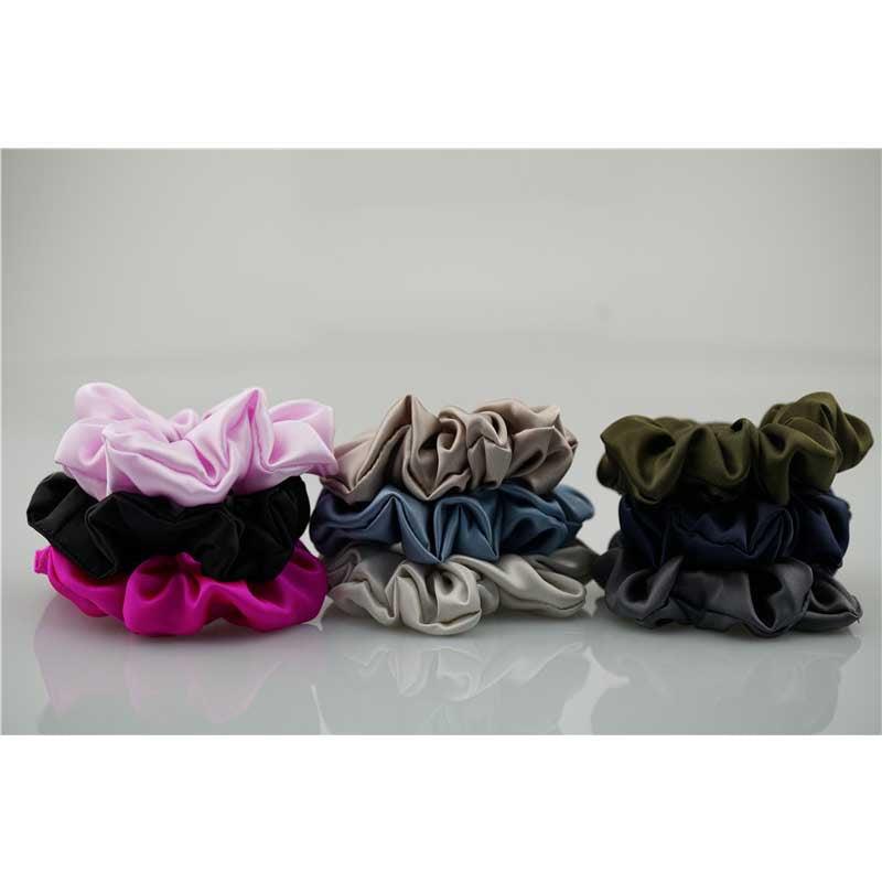 Large Silk Scrunchies - custom and wholesale