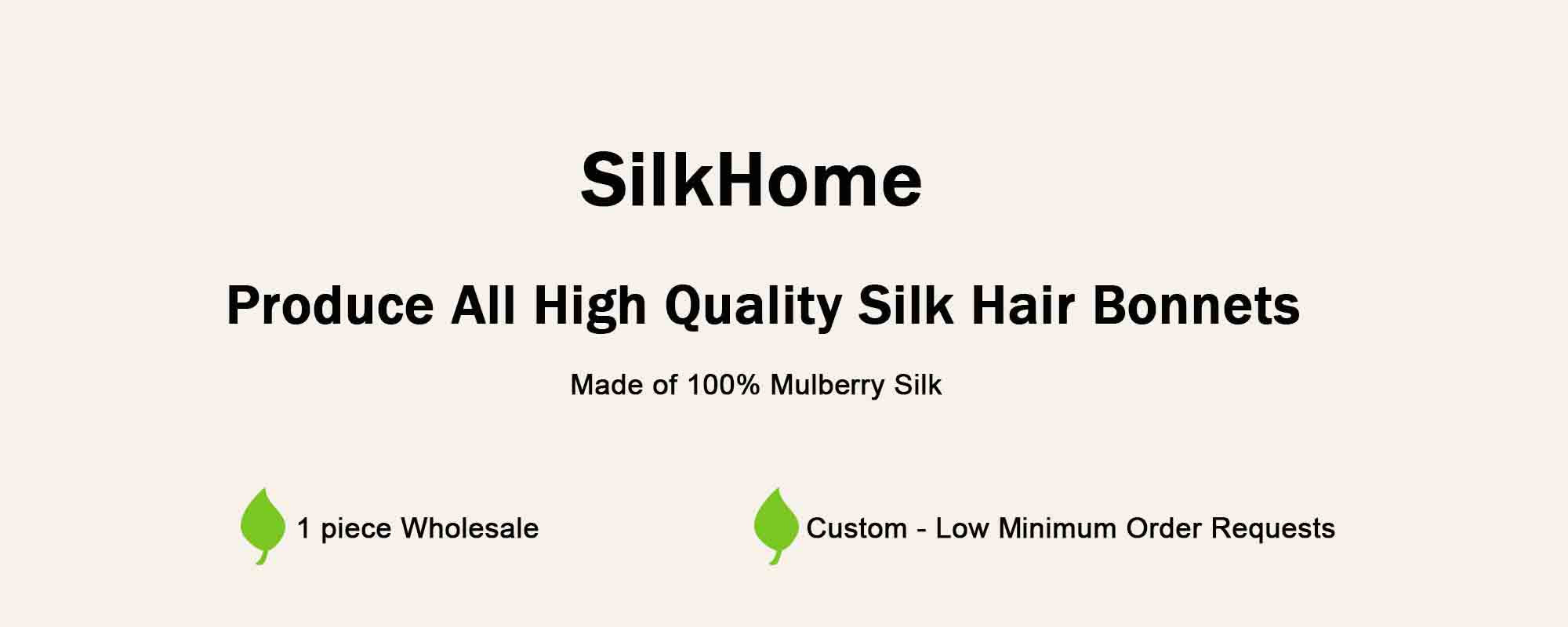 custom silk bonnets