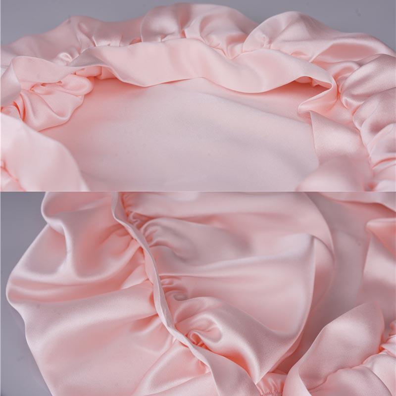 Adjustable silk bonnets double side for heavy hair
