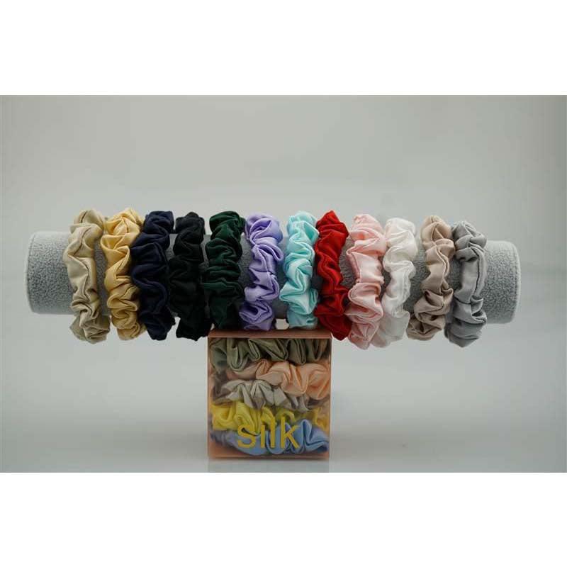 Classic Silk Scrunchies - custom and wholesale