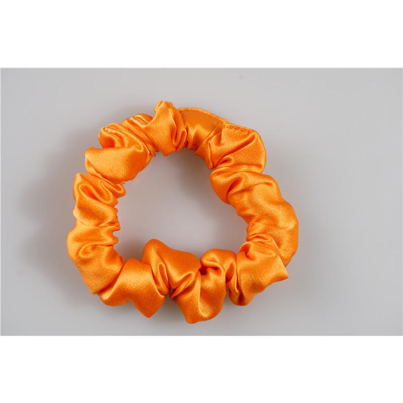 Silk Scrunchies Classic Orange