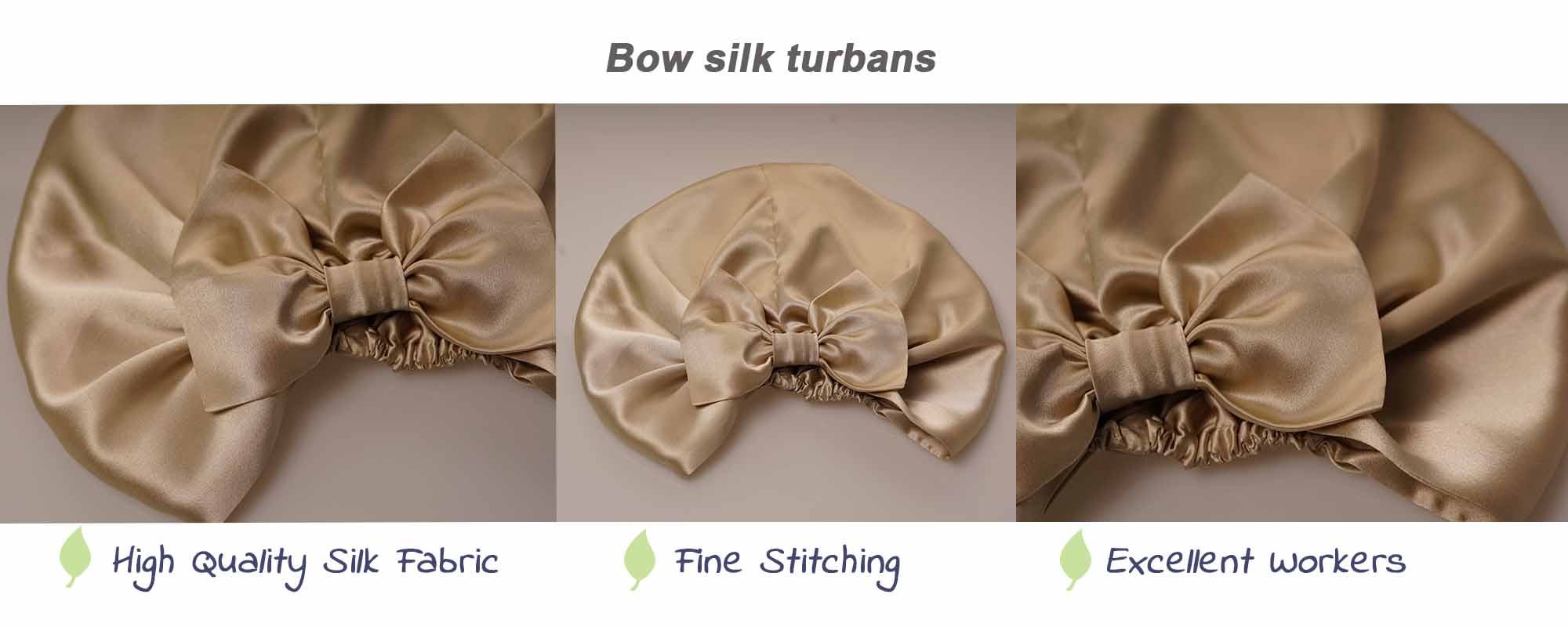 silk turbans for sleeping