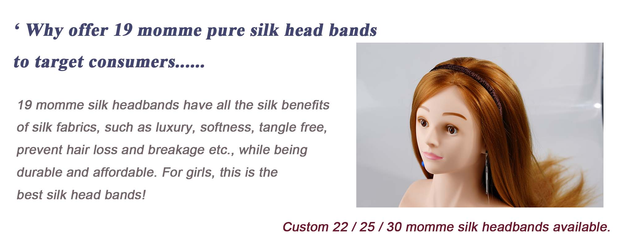 silk headbands