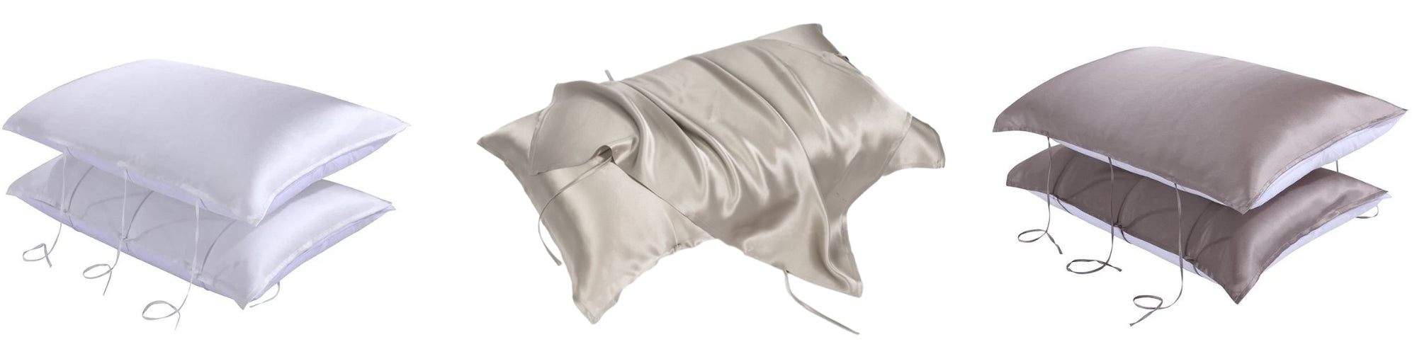 silk pillowcase with ties