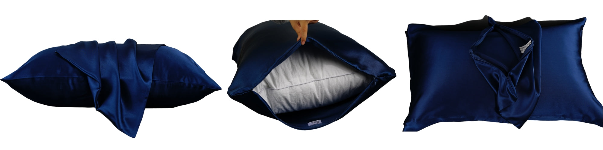 silk pillowcase with zipper