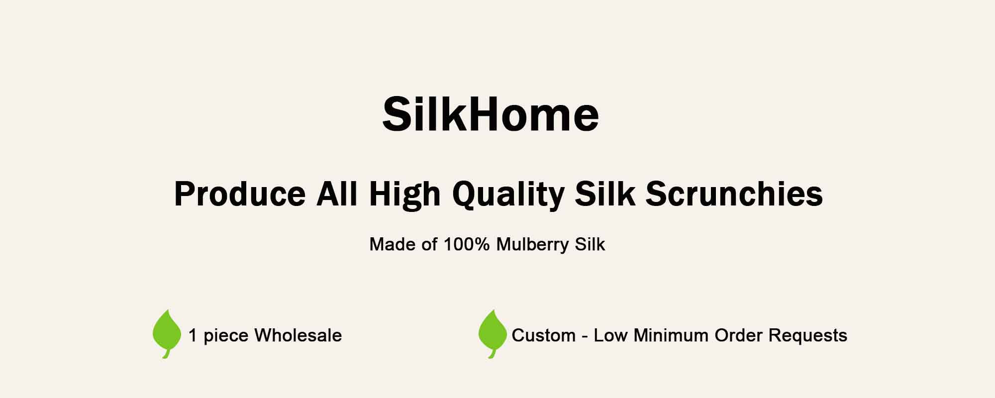 silk scrunchie manufacturer