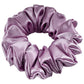 Large Silk Scrunchie Fluffy - Burnished Lilac