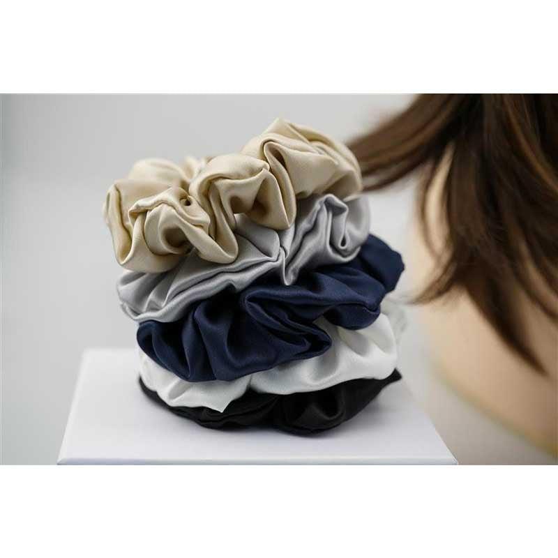 Large Silk Scrunchies - custom and wholesale