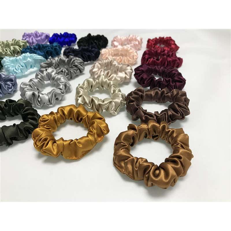 Classic Silk Scrunchies - custom and wholesale