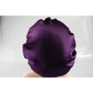 Silk hair cap - Double side - adjustable - Deep Purple