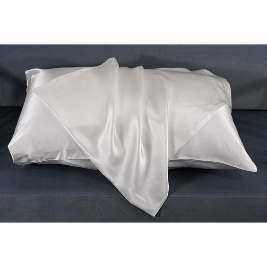 22 Momme silk pillowcase - Queen - Envelope - White