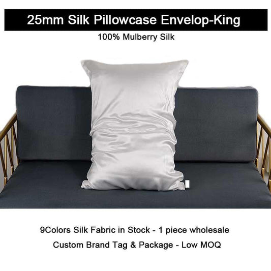 25mm-Envelop-King-Silk Pillowcase