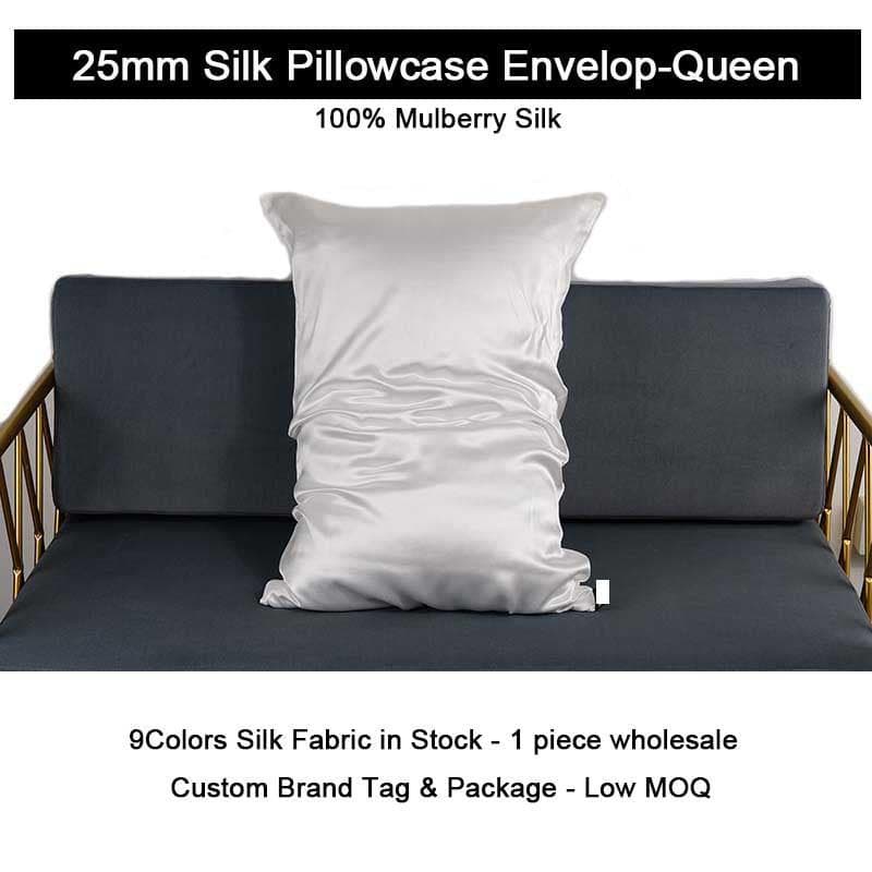 25mm-Envelop-Queen-Silk Pillowcase