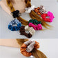 Large Silk Scrunchies Patchwork color