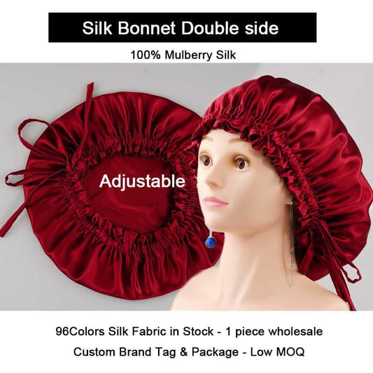 Silk Bonnet Double side