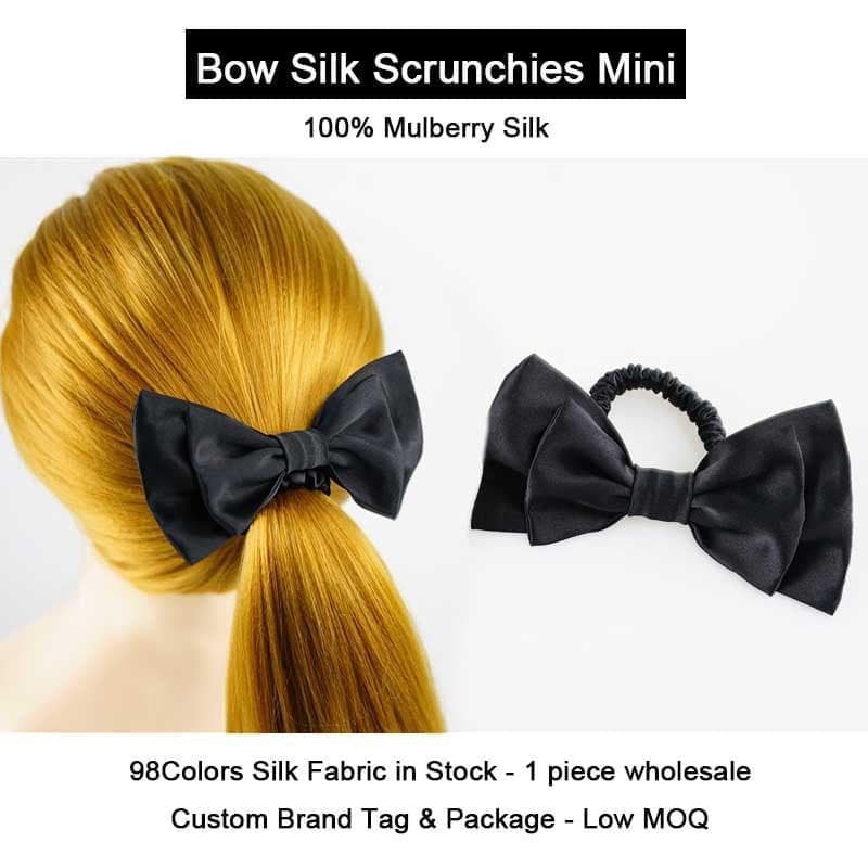 Silk Bow Scrunchies Mini