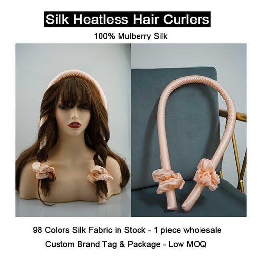 Silk Heatless Curling Ribbon