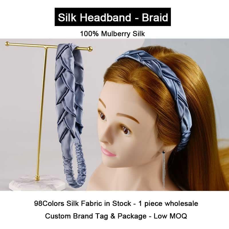 Silk Headband - Braid