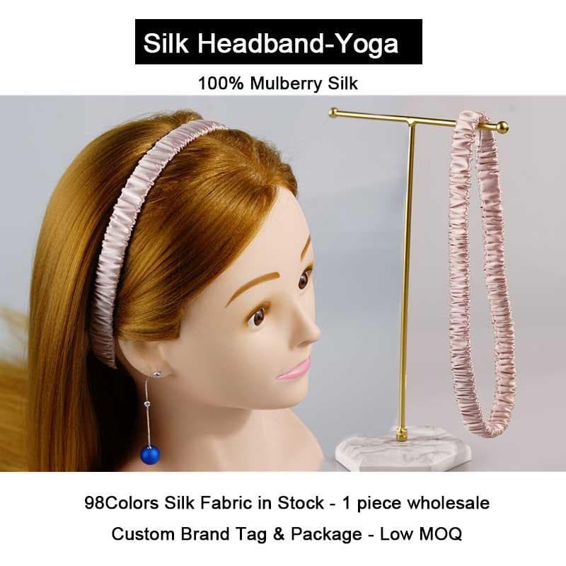 Silk Headband - Yoga