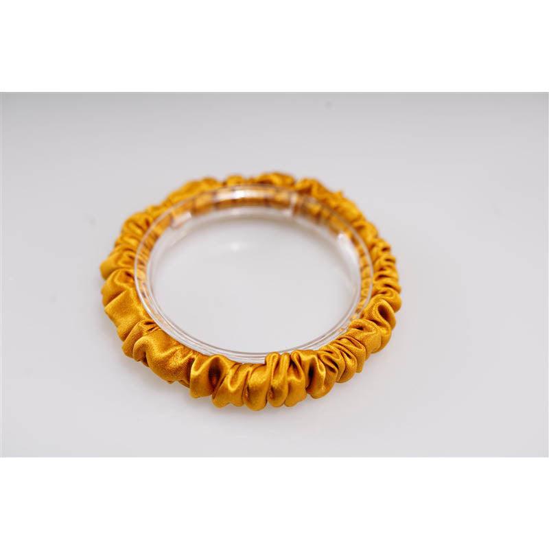 silk scrunchies mini amber