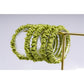 Wholesale silk scrunchies Autumn Green